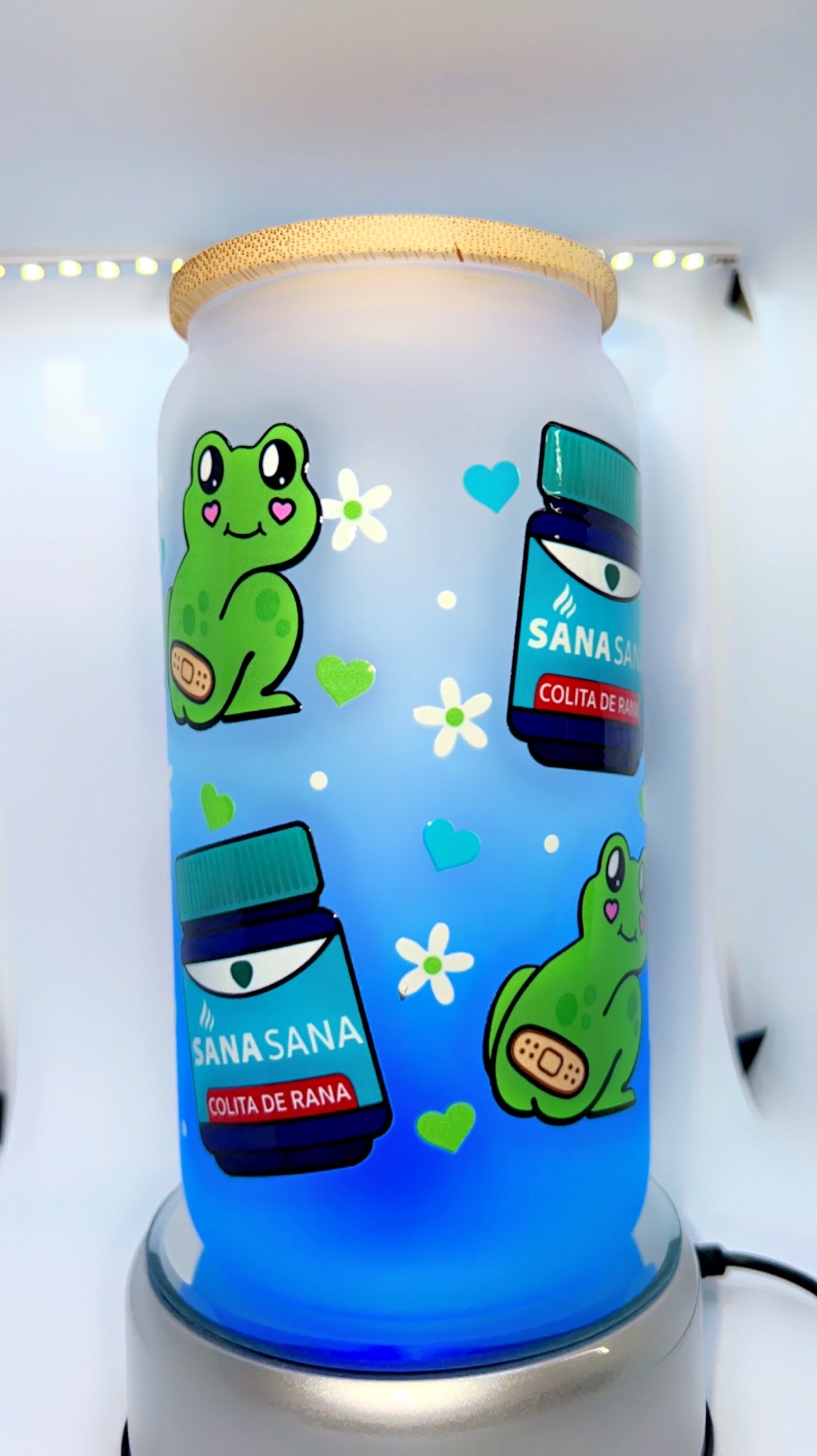 Sana sana colita de rana libbey cup