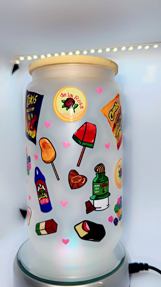 Mexican snacks Libbey cup