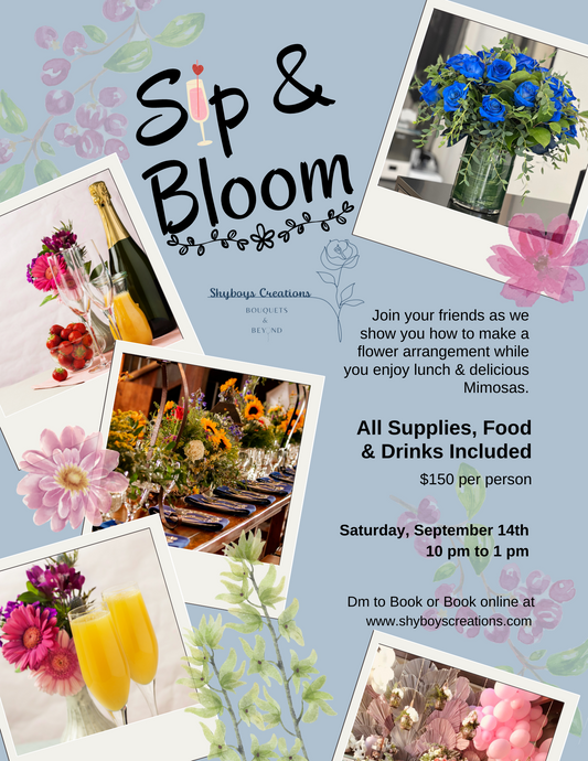 Sip & Bloom